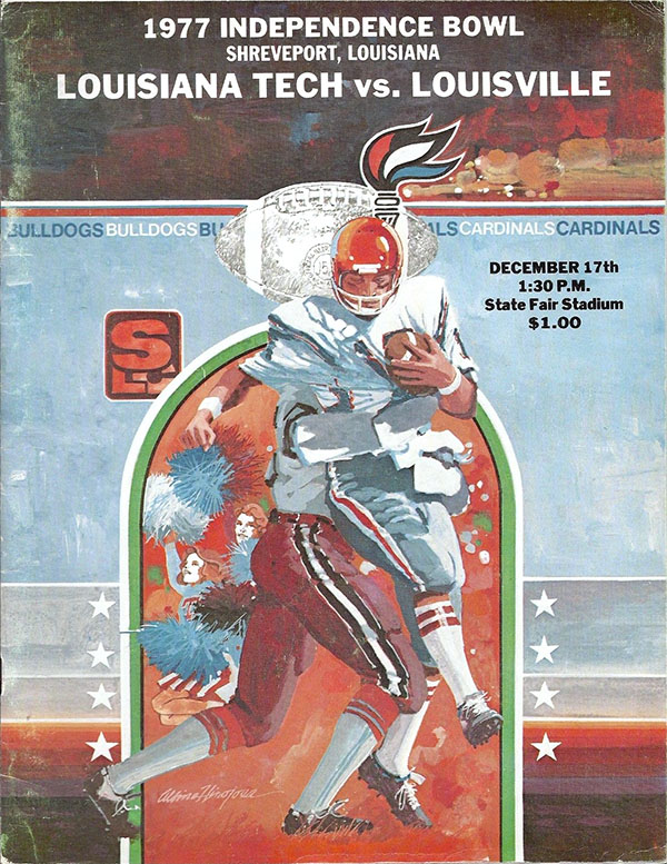 NCAA Bowl Game Program: 1977 Independence Bowl