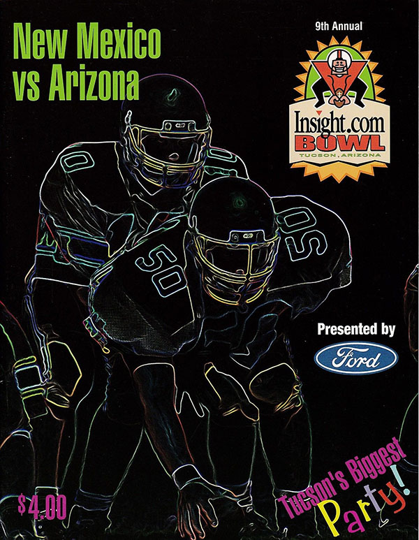 NCAA Bowl Game Program: 1997 Insight.com Bowl (Arizona Wildcats vs. New Mexico Lobos)