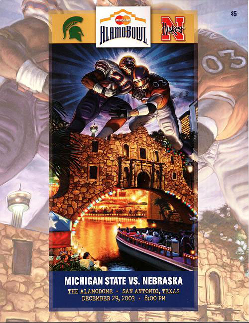 NCAA Bowl Game Program: 2003 Alamo Bowl