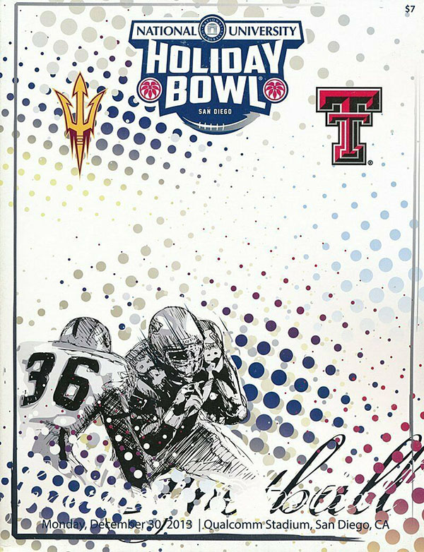 NCAA Bowl Game Program: 2013 Holiday Bowl (Arizona State Sun Devils vs. Texas Tech Red Raiders)