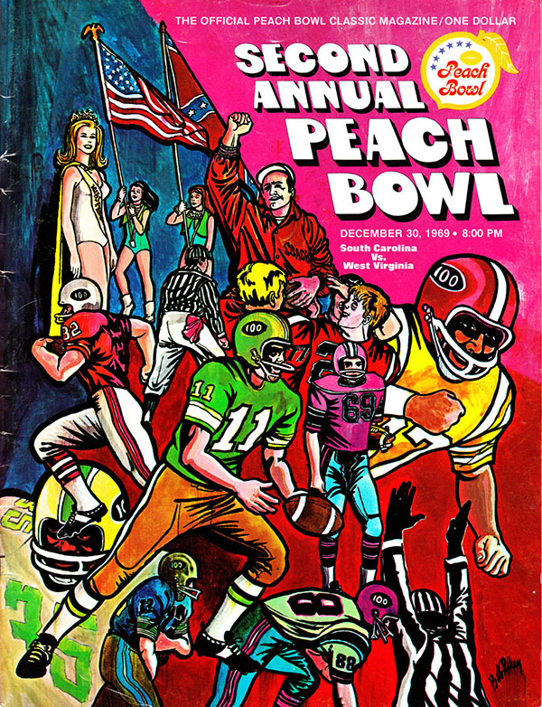 NCAA Bowl Game Program: 1969 Peach Bowl