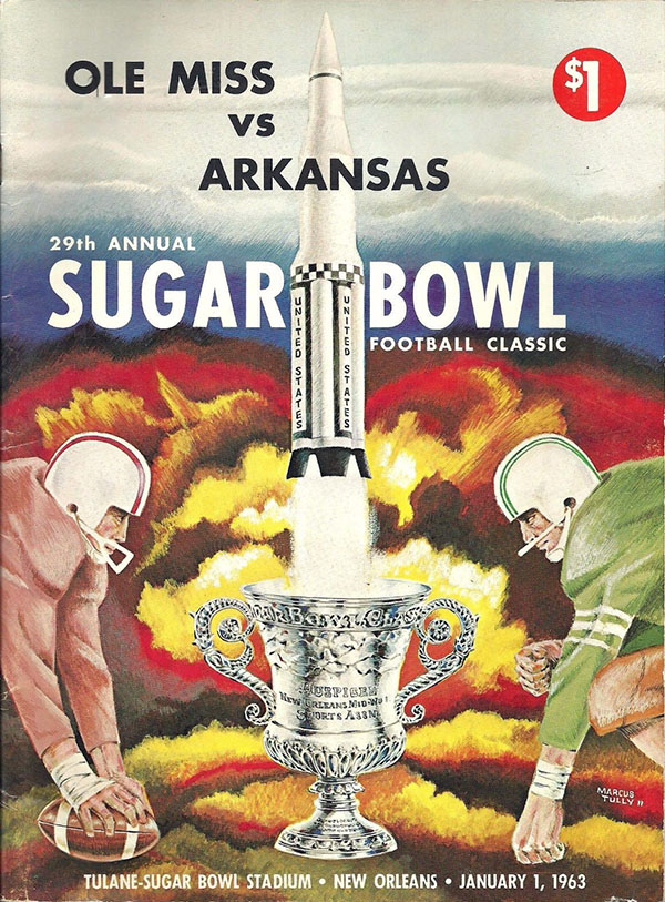 NCAA Bowl Game Program: 1963 Sugar Bowl