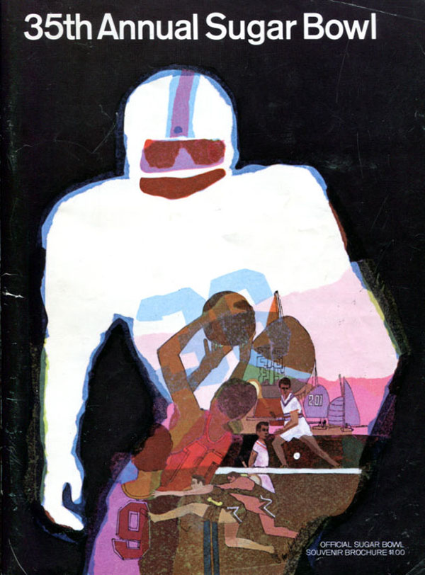 NCAA Bowl Game Program: 1969 Sugar Bowl