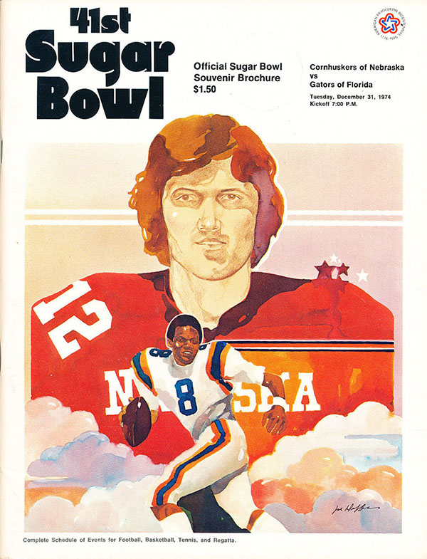 NCAA Bowl Game Program: 1974 Sugar Bowl