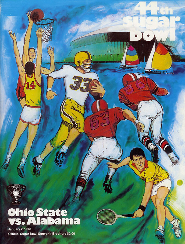 NCAA Bowl Game Program: 1978 Sugar Bowl