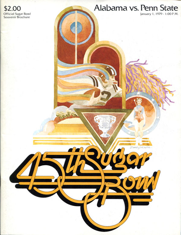 NCAA Bowl Game Program: 1979 Sugar Bowl