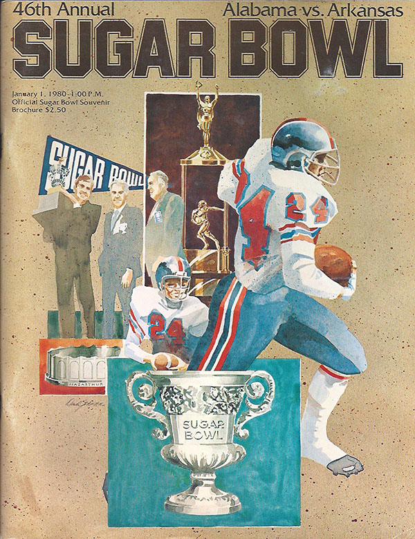 NCAA Bowl Game Program: 1980 Sugar Bowl