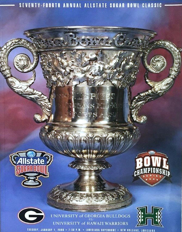 NCAA Bowl Game Program: 2008 Sugar Bowl