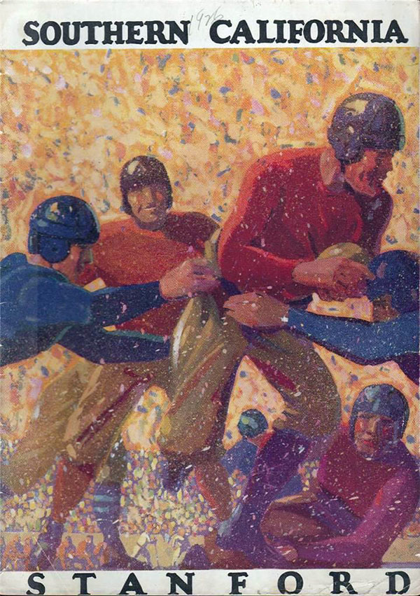 College Football Program: USC Trojans vs. Stanford Indians (October 30, 1926)