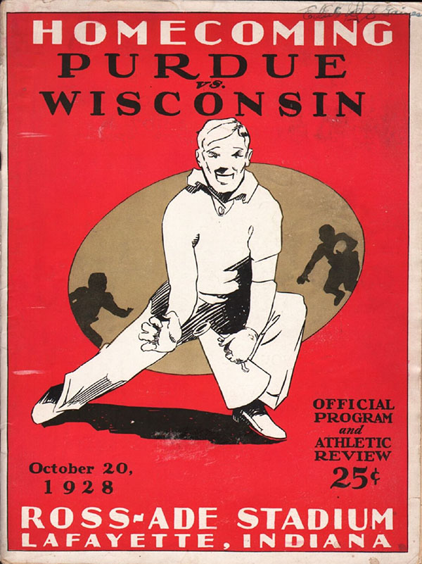 College Football Program: Purdue Boilermakers Vs. Wisconsin Badgers ...