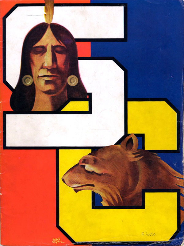 College Football Program: California Golden Bears vs. Stanford Indians (November 21, 1942)