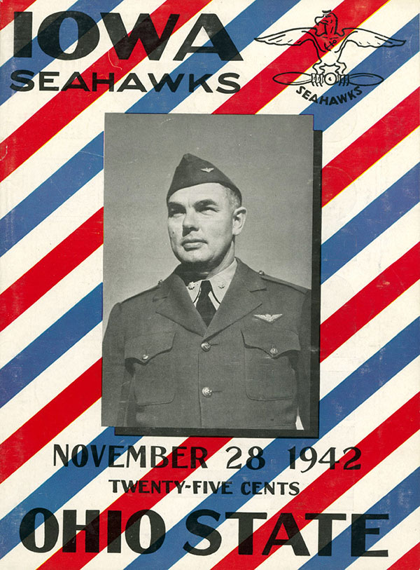 College Football Program: Ohio State Buckeyes vs. Iowa Pre-Flight Seahawks (November 28, 1942)