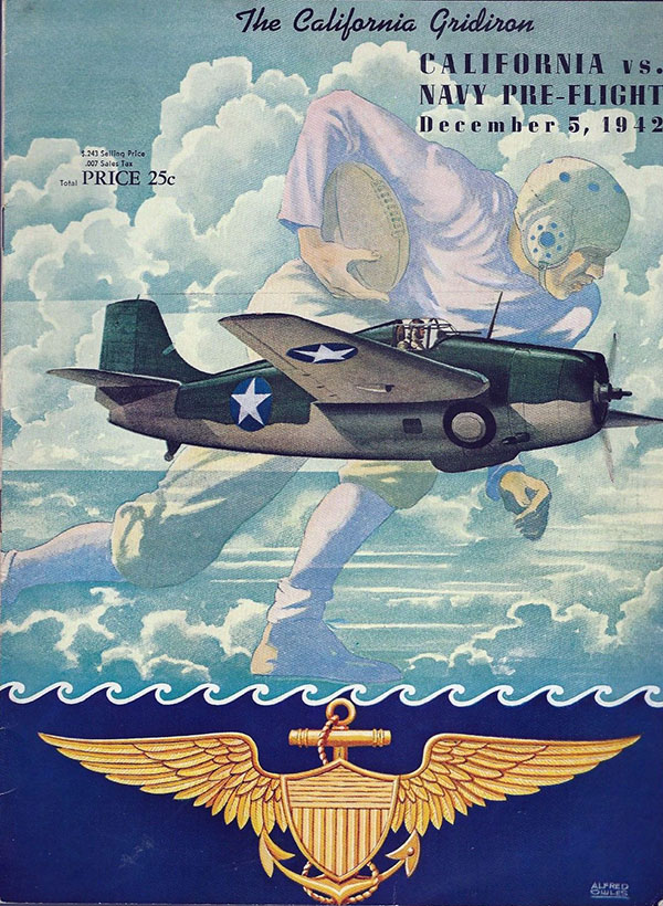 College Football Program: California Golden Bears vs. Saint Mary's Pre-Flight Air Devils (December 5, 1942)