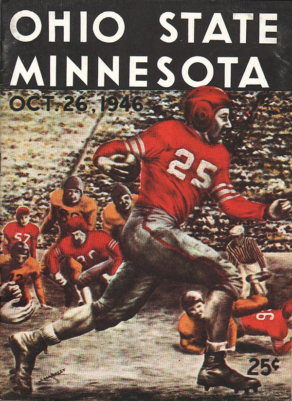 College Football Program: Ohio State Buckeyes Vs. Minnesota Golden ...