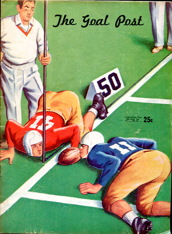 College Football Program: UCLA Bruins vs. Oregon Webfoots (October 11, 1947)