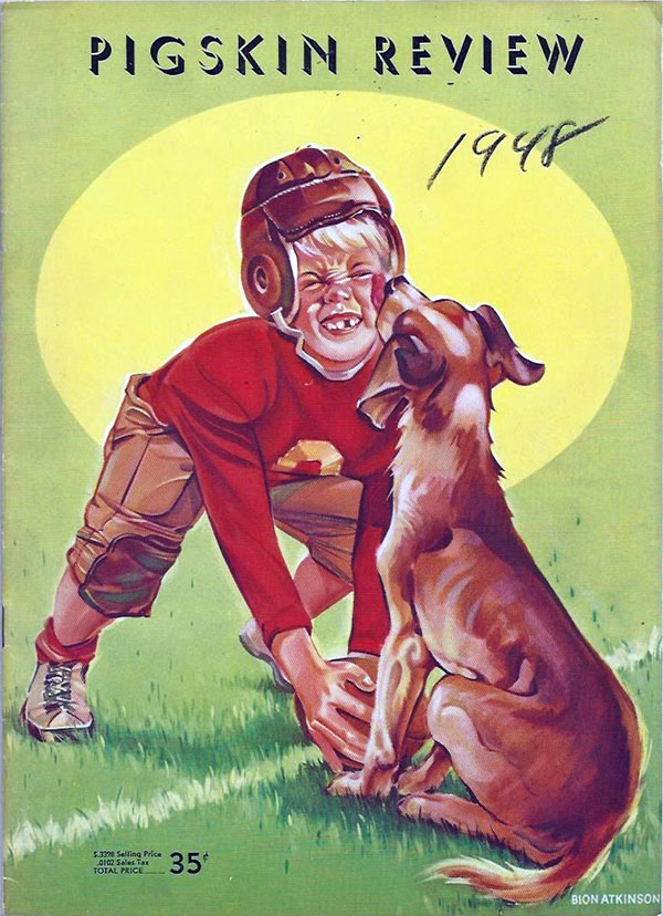 College Football Program: USC Trojans vs. Oregon State Beavers (September 24, 1948)
