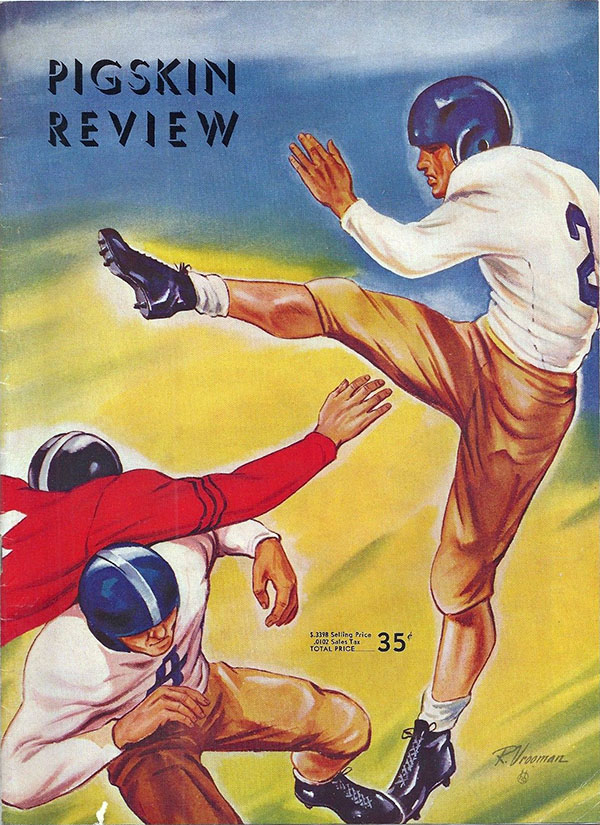 College Football Program: USC Trojans vs. Rice Owls (October 9, 1948)