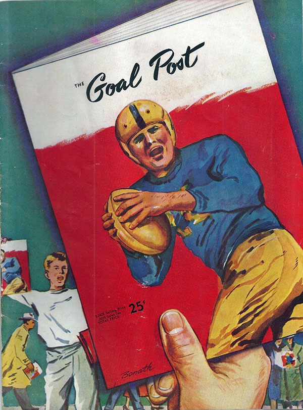 College Football Program: UCLA Bruins vs. Oregon State Beavers (September 16, 1949)