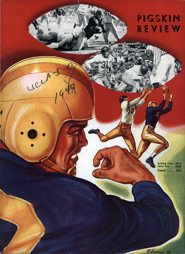 College Football Program: USC Trojans vs. UCLA Bruins (November 19, 1949)