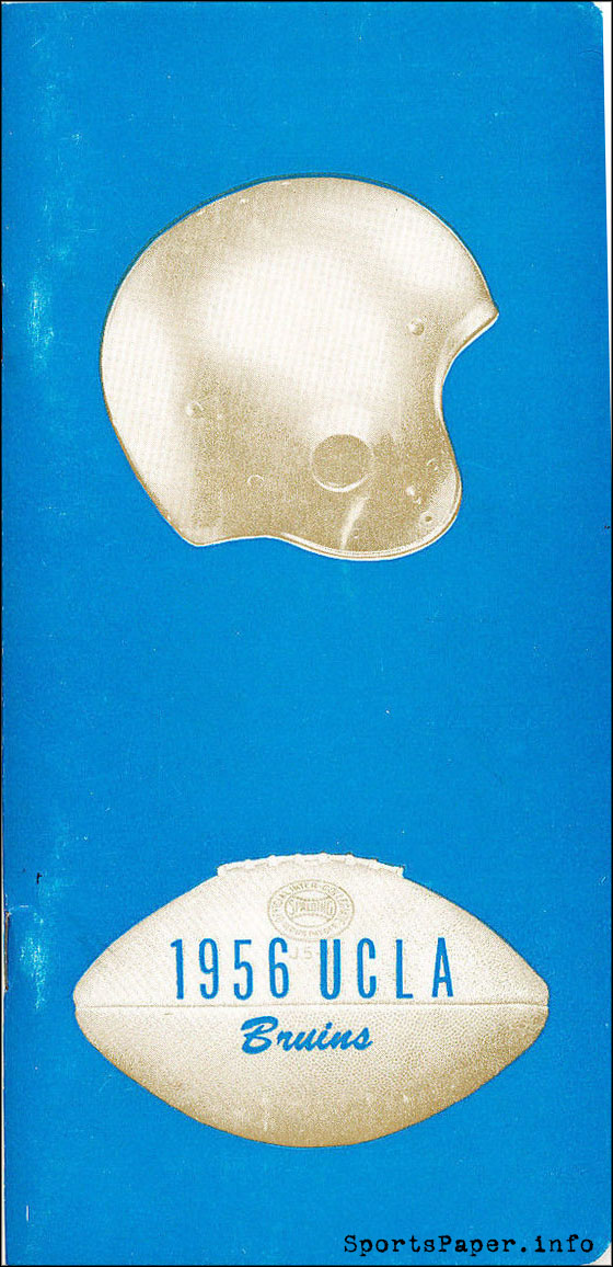 College Football Media Guide: UCLA Bruins (1956)