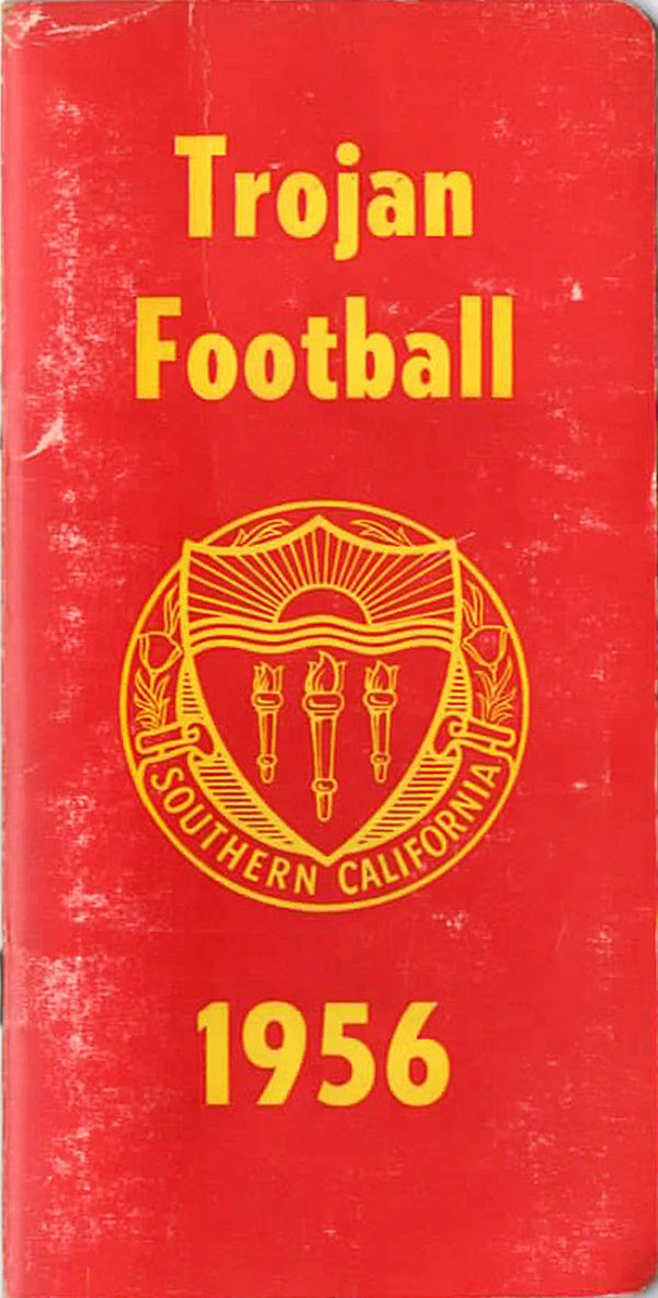 College Football Media Guide: USC Trojans (1956)