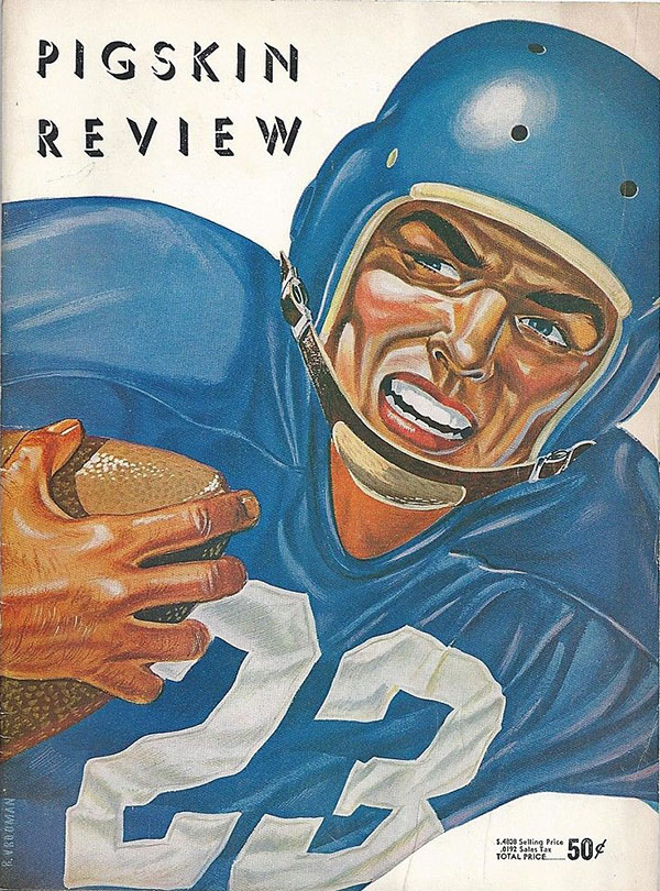 College Football Program: USC Trojans vs. Washington Huskies (October 20, 1956)
