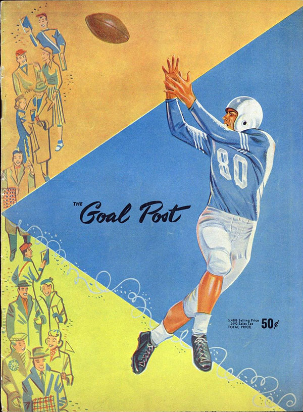 College Football Program: UCLA Bruins vs. Kansas Jayhawks (November 17, 1956)