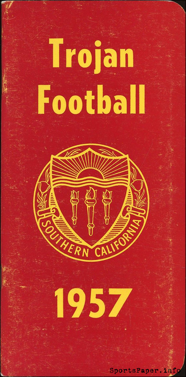 College Football Media Guide: USC Trojans (1957) | SportsPaper.info
