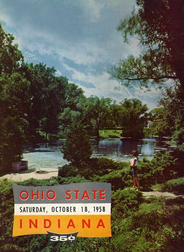 College Football Program: Ohio State Buckeyes vs. Indiana Hoosiers (October 18, 1958)