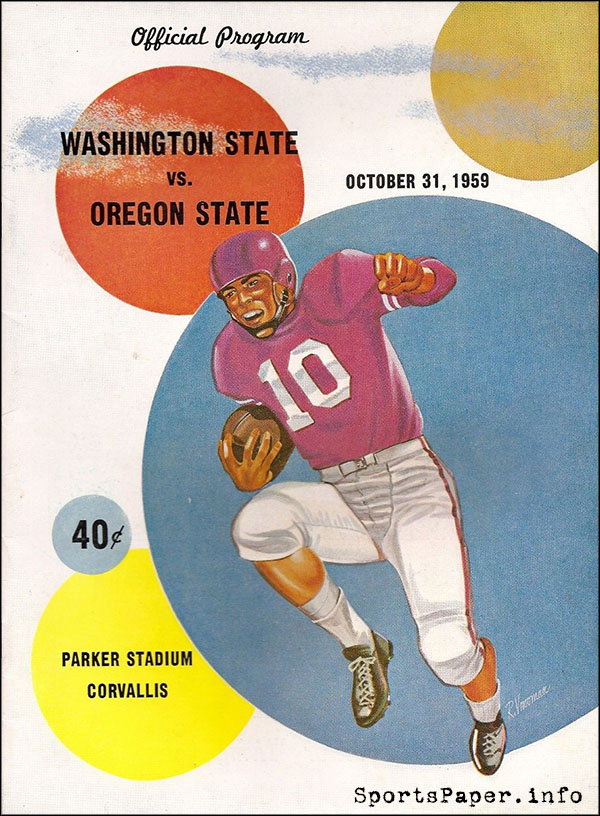 College Football Program Oregon State Beavers vs. Washington State