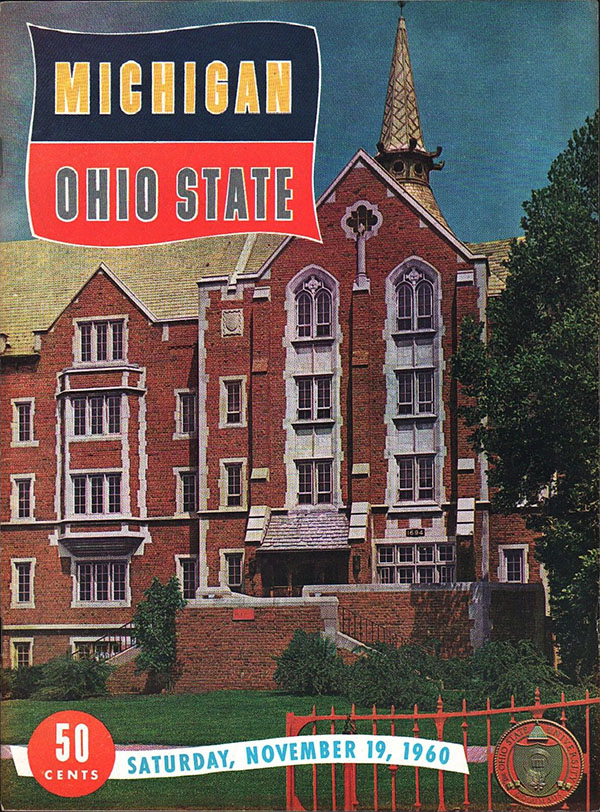 College Football Program: Ohio State Buckeyes vs. Michigan Wolverines (November 19, 1960)