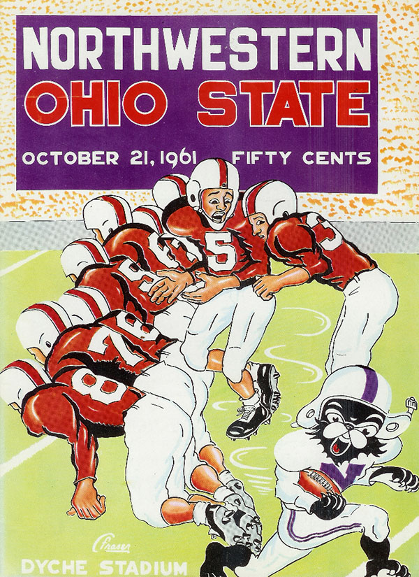 College Football Program: Northwestern Wildcats vs. Ohio State Buckeyes ...