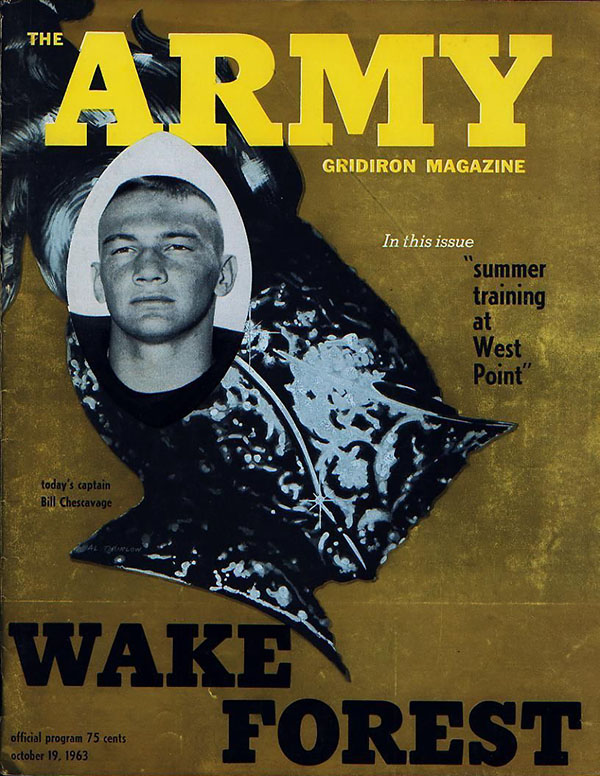 College Football Program: Army Cadets vs. Wake Forest Demon Deacons (October 19, 1963)