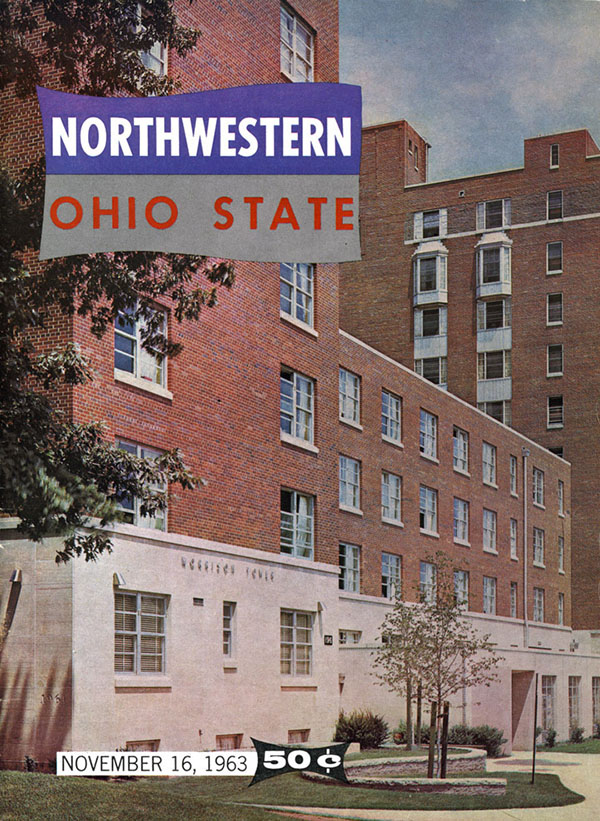 College Football Program: Ohio State Buckeyes vs. Northwestern Wildcats (November 16, 1963)