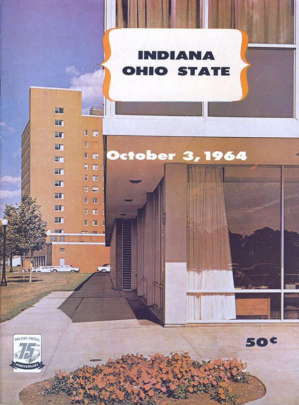 College Football Program: Ohio State Buckeyes vs. Indiana Hoosiers (October 3, 1964)