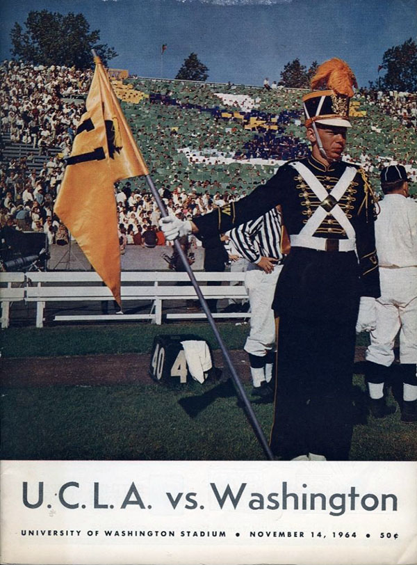 College Football Program: Washington Huskies vs. UCLA Bruins (November 14, 1964)