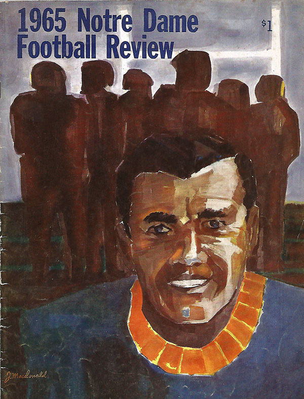 College Football Media Guide: Notre Dame Fighting Irish (1965)