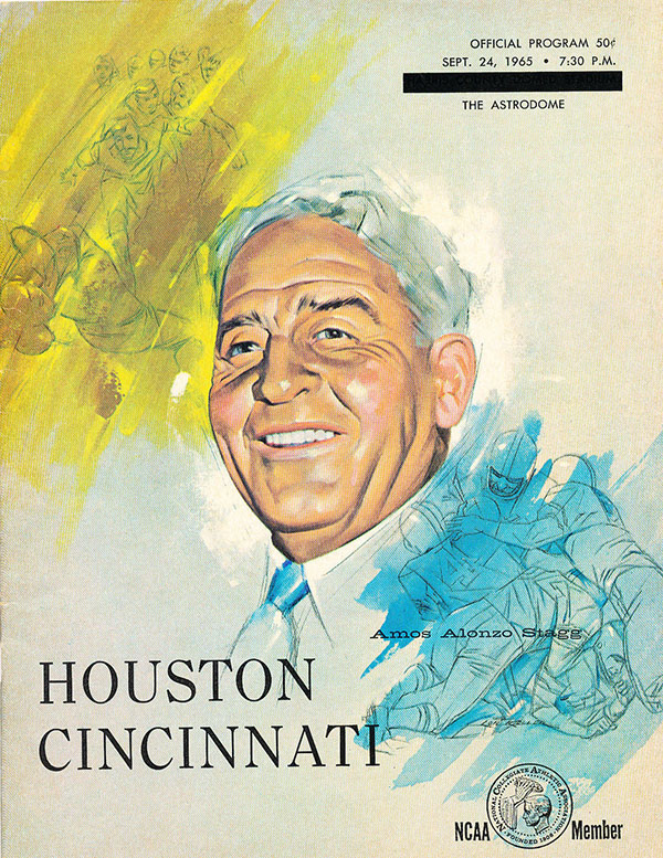 College Football Program: Houston Cougars vs. Cincinnati Bearcats (September 24, 1965)