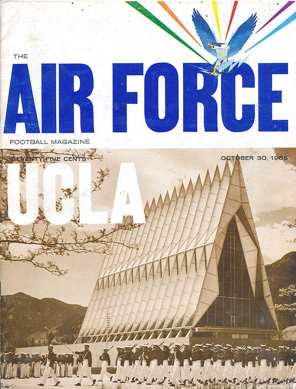 College Football Program: Air Force Falcons vs. UCLA Bruins (October 30, 1965)