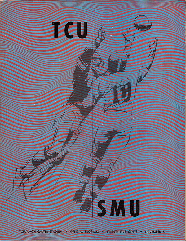 College Football Program: TCU Horned Frogs vs. SMU Mustangs (November 27, 1965)