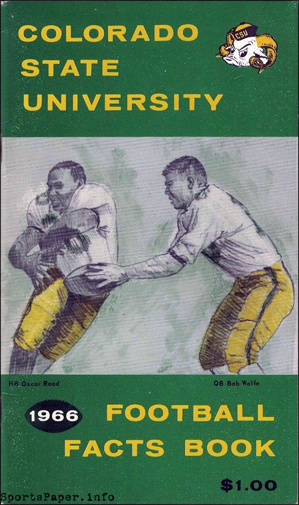 College Football Media Guide: Colorado State Rams (1966)