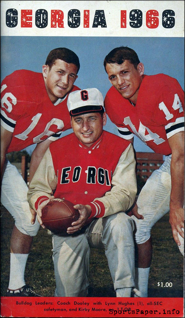 College Football Media Guide: Georgia Bulldogs (1966)