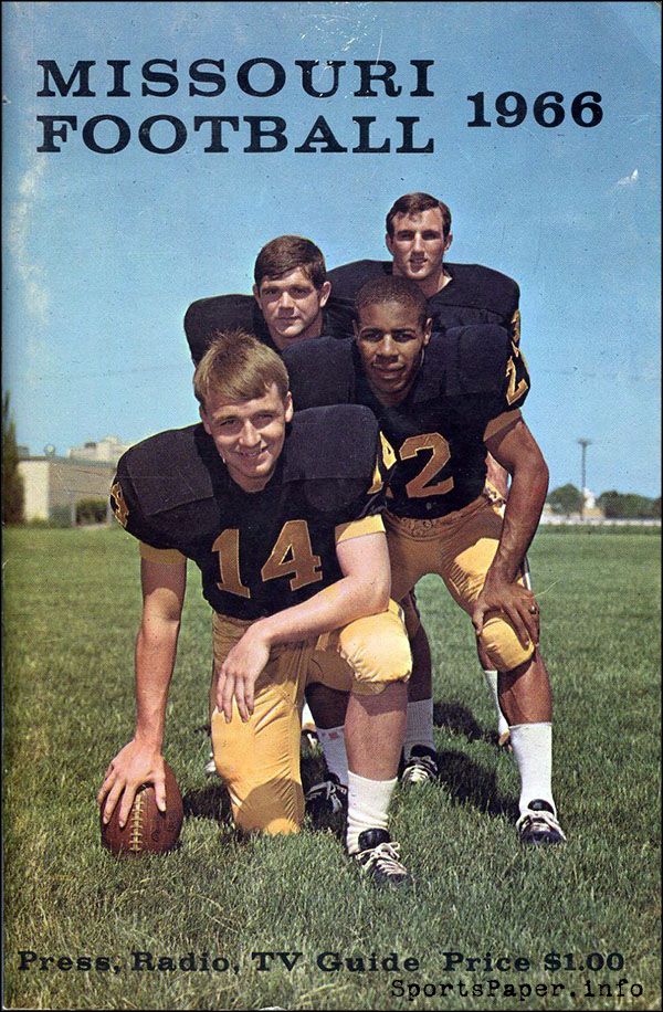 College Football Media Guide: Missouri Tigers (1966)