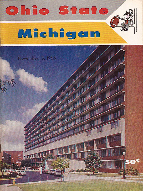 College Football Program: Ohio State Buckeyes vs. Michigan Wolverines (November 19, 1966)