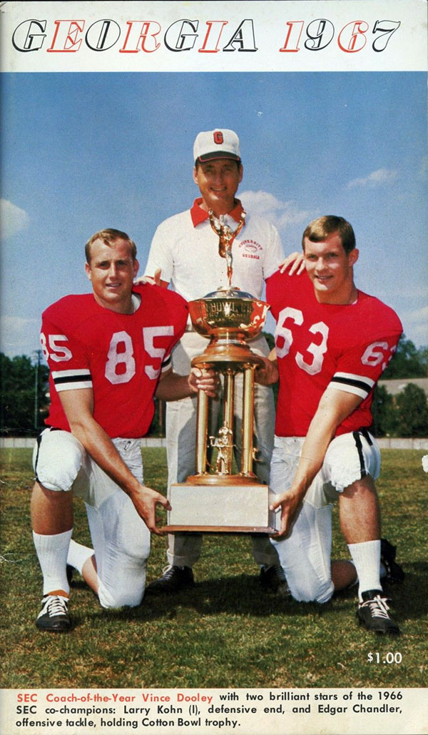 College Football Media Guide: Georgia Bulldogs (1967)