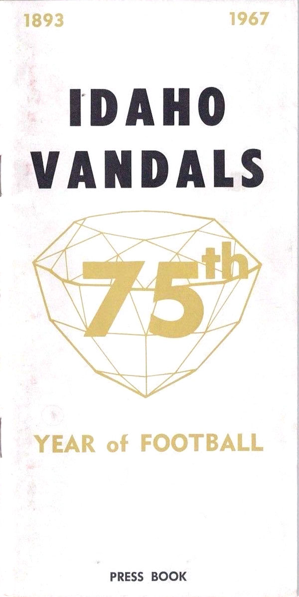 College Football Media Guide: Idaho Vandals (1967)