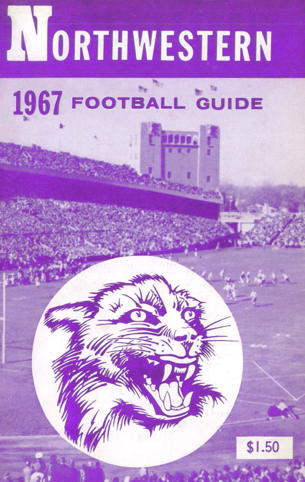 College Football Media Guide: Northwestern Wildcats (1967)