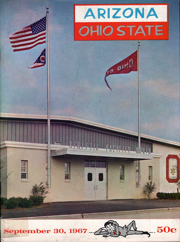 College Football Program: Ohio State Buckeyes vs. Arizona Wildcats (September 30, 1967)