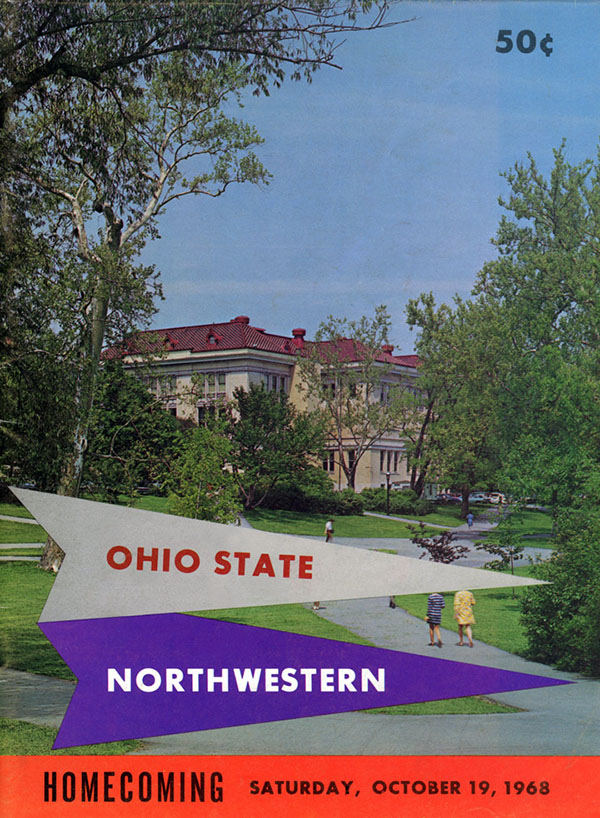 College Football Program: Ohio State Buckeyes vs. Northwestern Wildcats (October 19, 1968)