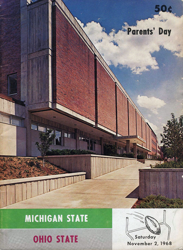 College Football Program: Ohio State Buckeyes vs. Michigan State Spartans (November 2, 1968)